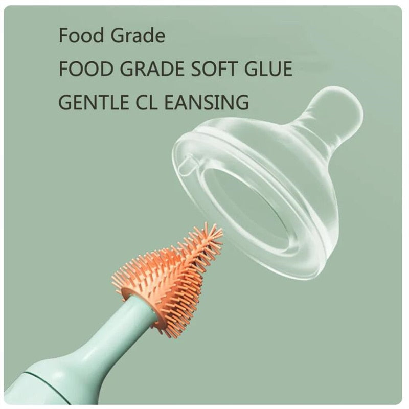 Elektrische Zahnbürste aus Silikon