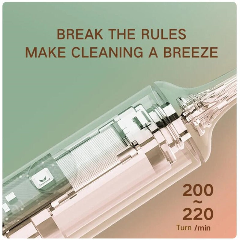 Elektrische Zahnbürste aus Silikon