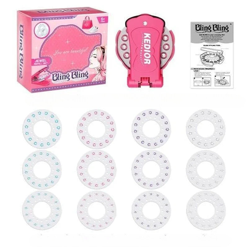 Blinger Gem hæftemaskine: Pynt dine accessories med glans