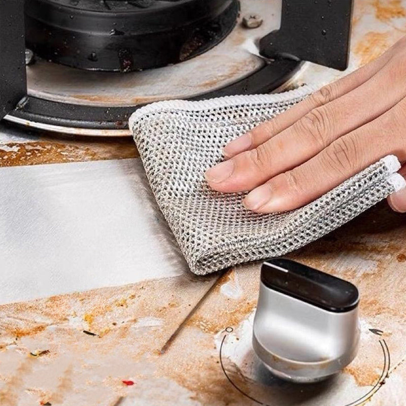 Krassenbestendige chiffon voor een zachte en effectieve reiniging (X3)